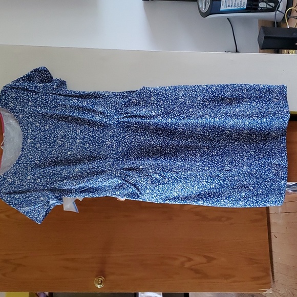UK 14L/US10L Boden cotton jersey dress--worn once or twice - Picture 1 of 11